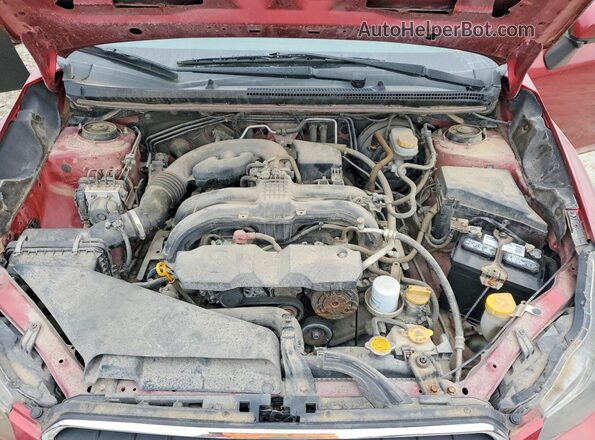 JF2GPALC9H8211718 2017 SUBARU CROSSTREK Red Вид підкапотного простору