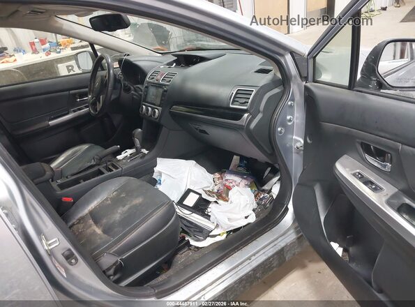JF2GPANC3GH298799 2016 SUBARU CROSSTREK Silver Vista interior delantera