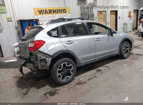 JF2GPANC3GH298799 2016 SUBARU CROSSTREK Silver Trasero derecho
