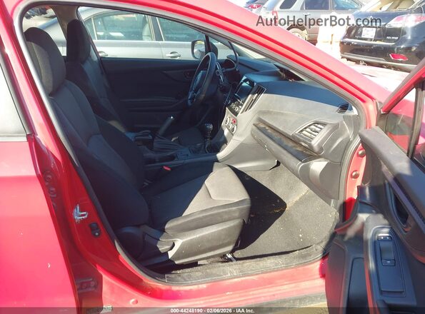 JF2GTAACXP9329526 2023 SUBARU CROSSTREK Red Вид салону спереду