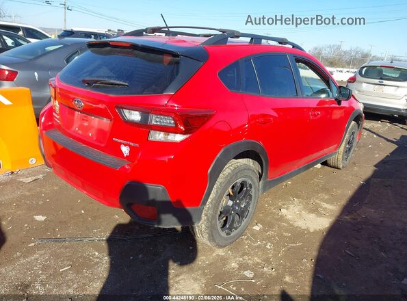 JF2GTAACXP9329526 2023 SUBARU CROSSTREK Red Задня права чверть