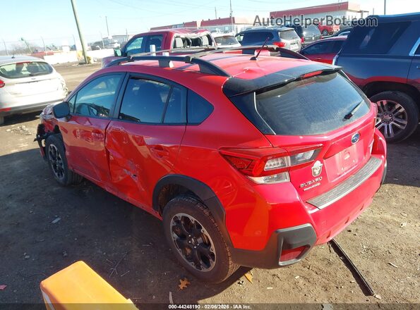 JF2GTAACXP9329526 2023 SUBARU CROSSTREK Red Задня ліва чверть