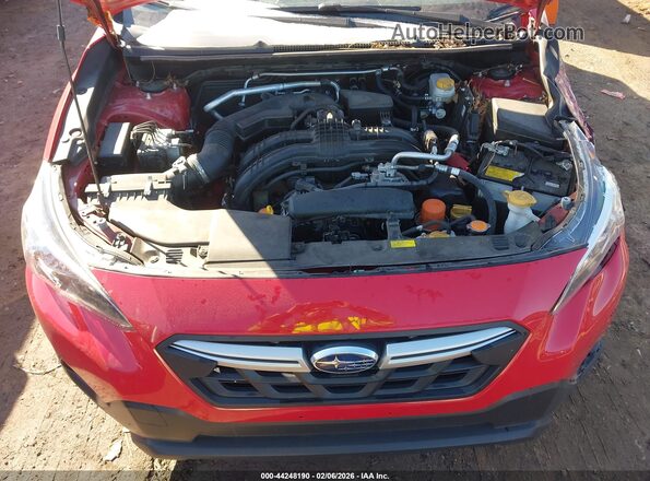 JF2GTAACXP9329526 2023 SUBARU CROSSTREK Red Вид ззаду