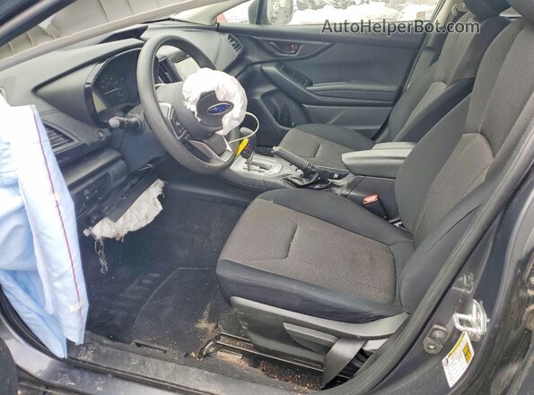 JF2GTABC5P8268560 2023 SUBARU CROSSTREK Gray Widok wnętrza z przodu