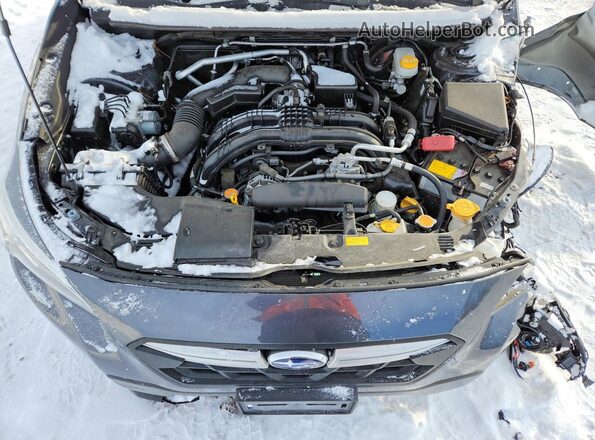 JF2GTABC5P8268560 2023 SUBARU CROSSTREK Gray Widok wnętrza z tyłu