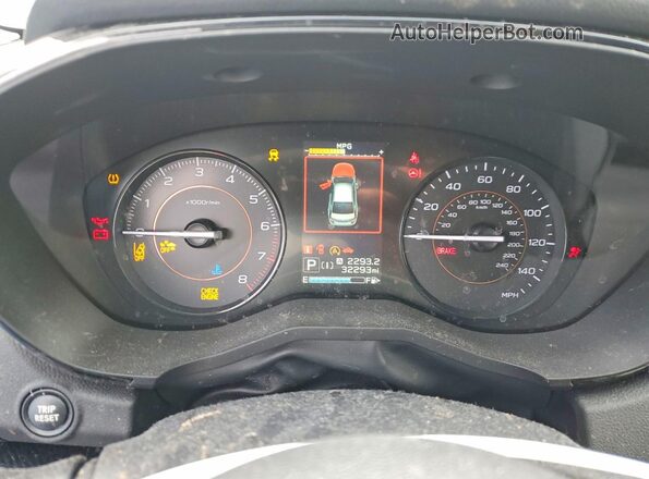 JF2GTABC5P8268560 2023 SUBARU CROSSTREK Gray Widok zestawu wskaźników