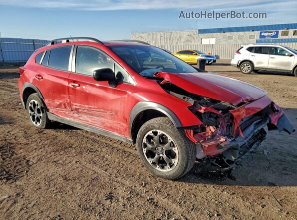 JF2GTABCXPH314061 2023 SUBARU CROSSTREK Red Передня права чверть