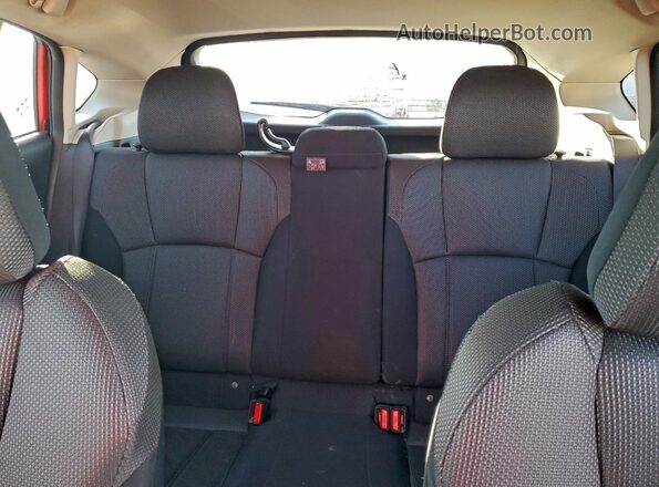 JF2GTABCXPH314061 2023 SUBARU CROSSTREK Red Вид задніх сидінь