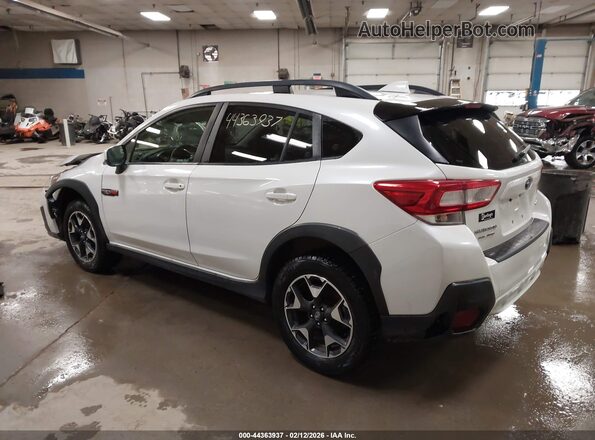 JF2GTACC9KH381192 2019 SUBARU CROSSTREK Белый Задняя левая четверть