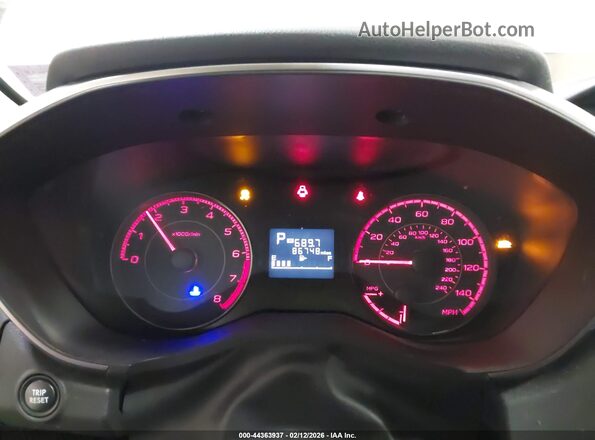 JF2GTACC9KH381192 2019 SUBARU CROSSTREK Белый Вид задних сидений