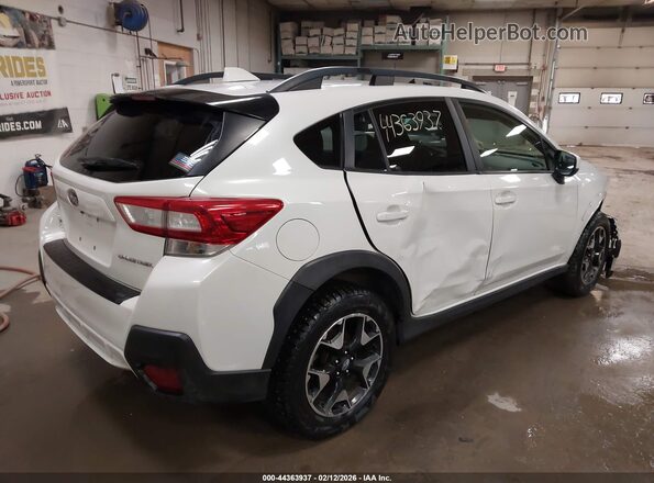 JF2GTACC9KH381192 2019 SUBARU CROSSTREK Белый Задняя правая четверть