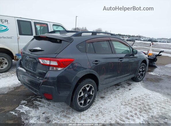 JF2GTADC1JH233907 2018 SUBARU CROSSTREK Black Trasero derecho