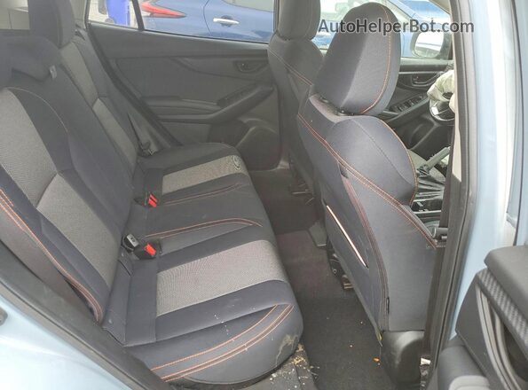 JF2GTADC9J8204994 2018 SUBARU CROSSTREK Blue Vista de los asientos traseros