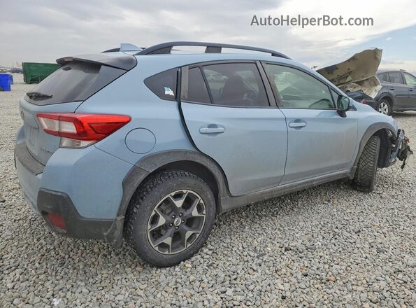 JF2GTADC9J8204994 2018 SUBARU CROSSTREK Blue Trasero derecho