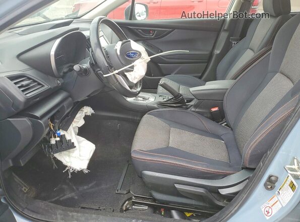 JF2GTADC9J8204994 2018 SUBARU CROSSTREK Blue Vista interior delantera