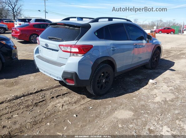 JF2GTADC9J8268906 2018 SUBARU CROSSTREK Light Blue Tył prawy
