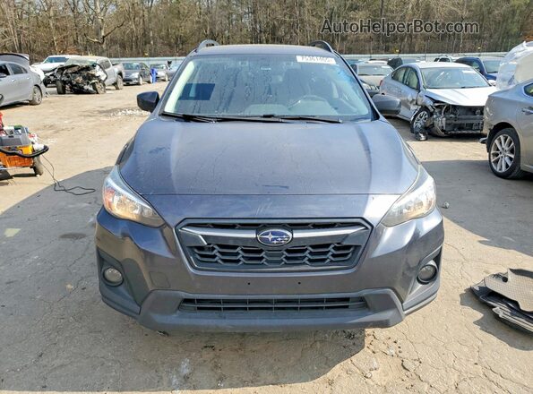 JF2GTADCXJH244002 2018 SUBARU CROSSTREK Gray Vista frontal