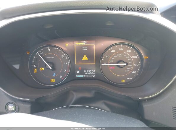 JF2GTAEC3K8389527 2019 SUBARU CROSSTREK White 