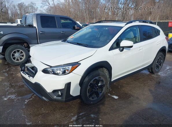 JF2GTAECXNH224238 2022 SUBARU CROSSTREK White Przód lewy