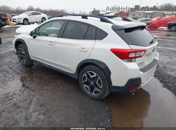 JF2GTAMC0J8253503 2018 SUBARU CROSSTREK White Trasero izquierdo