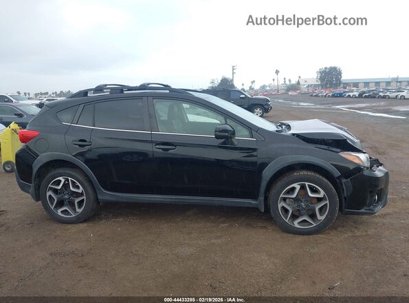 JF2GTAMC3KH297514 2019 SUBARU CROSSTREK Black უკანა სალონის ხედი
