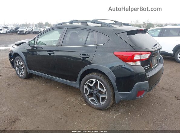 JF2GTAMC3KH297514 2019 SUBARU CROSSTREK Black უკანა მარცხენა