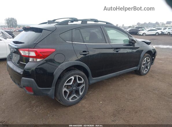 JF2GTAMC3KH297514 2019 SUBARU CROSSTREK Black უკანა მარჯვენა