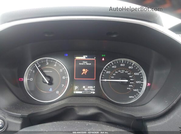 JF2GTAMC3KH297514 2019 SUBARU CROSSTREK Black უკანა სავარძლების ხედი