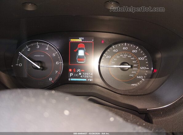 JF2GTAPC9N8273704 2022 SUBARU CROSSTREK Light Blue Вид задніх сидінь