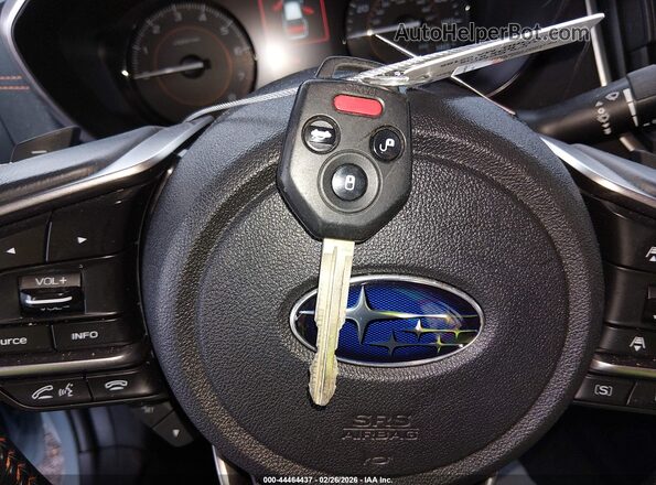JF2GTAPC9N8273704 2022 SUBARU CROSSTREK Light Blue Вид панелі приладів