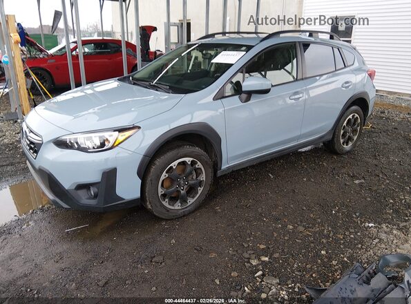 JF2GTAPC9N8273704 2022 SUBARU CROSSTREK Light Blue Передня ліва чверть
