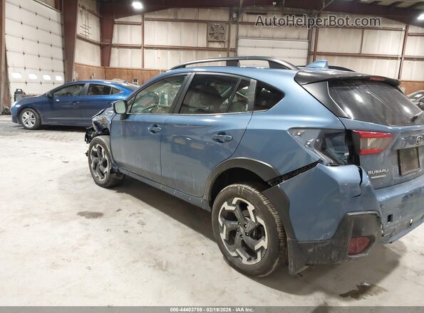 JF2GTHMC1PH242463 2023 SUBARU CROSSTREK Blue Trasero izquierdo