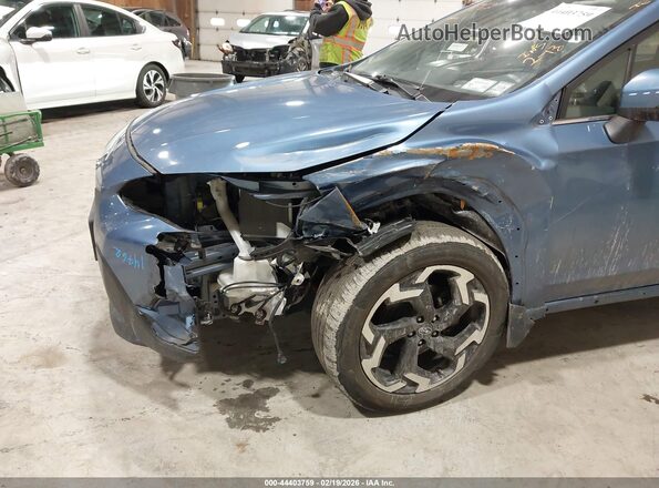 JF2GTHMC1PH242463 2023 SUBARU CROSSTREK Blue Vista frontal