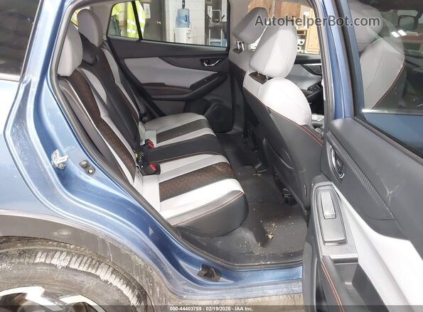 JF2GTHMC1PH242463 2023 SUBARU CROSSTREK Blue Vista de la etiqueta del VIN