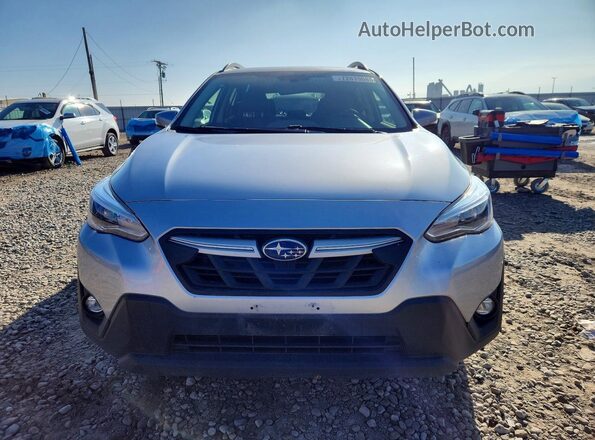 JF2GTHMC3P8211716 2023 SUBARU CROSSTREK Silver Widok z przodu