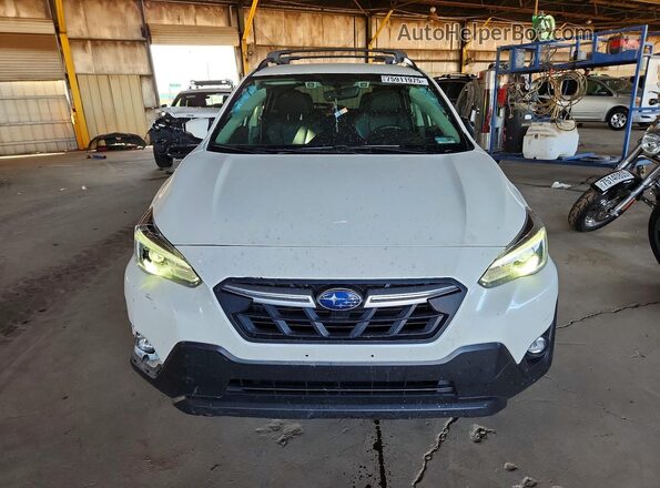 JF2GTHMC6N8285032 2022 SUBARU CROSSTREK White Դիմացի տեսք