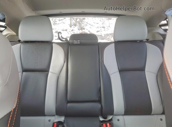 JF2GTHNC0N8264126 2022 SUBARU CROSSTREK Gray Widok tylnych siedzeń