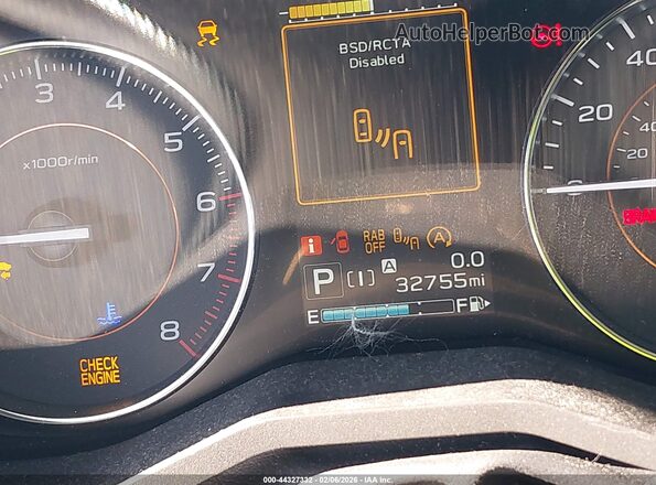 JF2GTHNC1N8202007 2022 SUBARU CROSSTREK Gray 