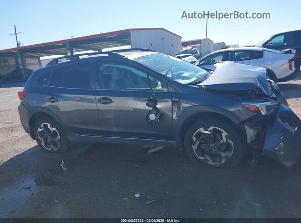 JF2GTHNC1N8202007 2022 SUBARU CROSSTREK Gray Вид задньої частини салону