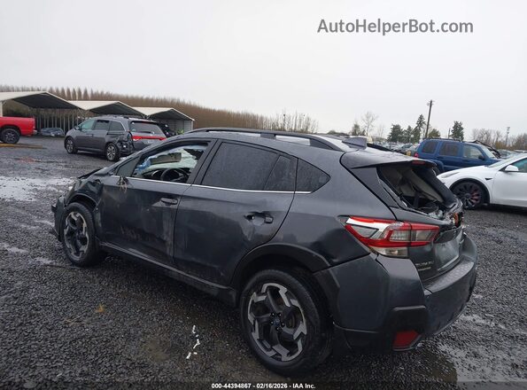 JF2GTHNC1NH223682 2022 SUBARU CROSSTREK Gray Rear left