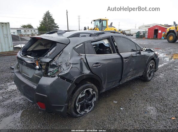 JF2GTHNC1NH223682 2022 SUBARU CROSSTREK Gray Rear right