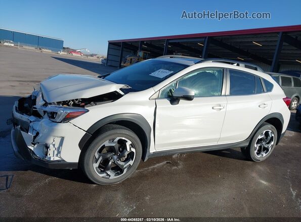 JF2GTHNC3N8210416 2022 SUBARU CROSSTREK White Vista interior de 360 grados
