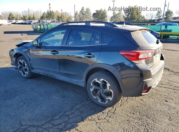 JF2GTHNC7NH227185 2022 SUBARU CROSSTREK Black Tył lewy