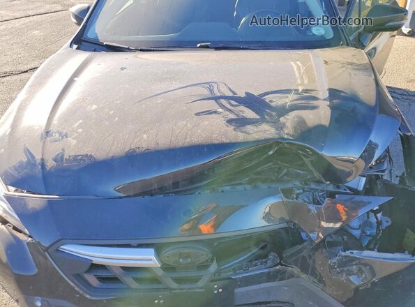JF2GTHNC7NH227185 2022 SUBARU CROSSTREK Black Widok wnętrza z tyłu
