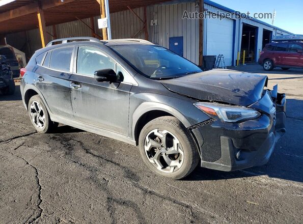 JF2GTHNC7NH227185 2022 SUBARU CROSSTREK Black Przód prawy
