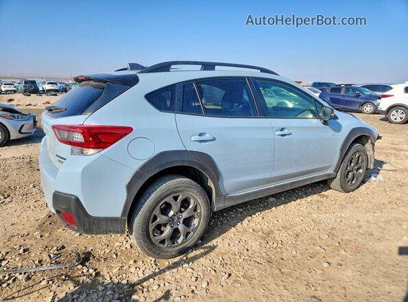 JF2GTHSC3NH204572 2022 SUBARU CROSSTREK Blue Trasero derecho