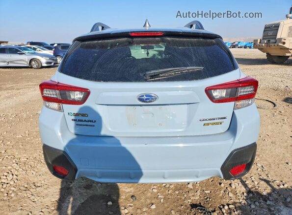 JF2GTHSC3NH204572 2022 SUBARU CROSSTREK Blue Vista trasera