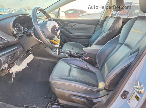 JF2GTHSC3NH204572 2022 SUBARU CROSSTREK Blue Vista interior delantera