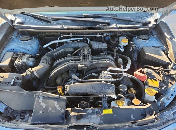 JF2GTHSC3NH204572 2022 SUBARU CROSSTREK Blue Vista interior trasera