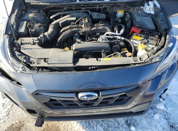JF2GTHSCXPH245722 2023 SUBARU CROSSTREK Charcoal Սալոնի հետևի տեսք